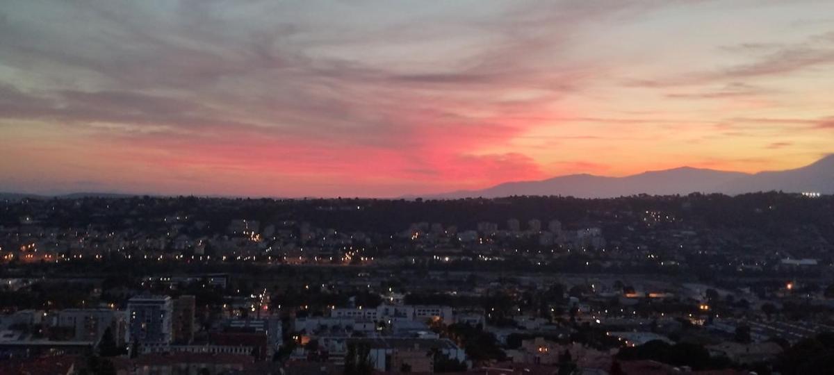 Vue Mer Et Montagne Panoramique Nice Dış mekan fotoğraf